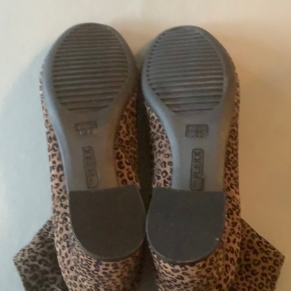 The Flexx Suede Leopard Skin Ankle Boots - Picture 5 of 6